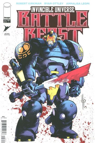 Kolektif Kitap Invincible Universe Battle Beast #3G (ingilizce)