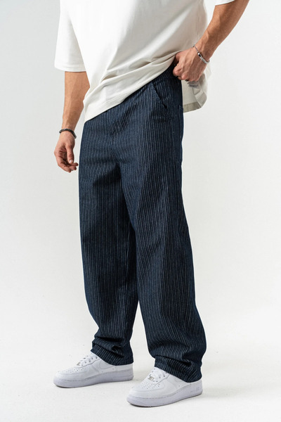 go gang own Монопланові баггі джинси з вимиванням