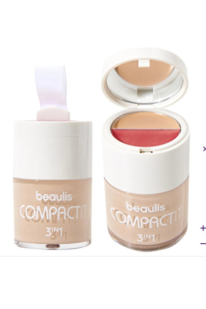 beaulis Compact It Fondöten & Allık & Kapatıcı 108 Sand Sensation