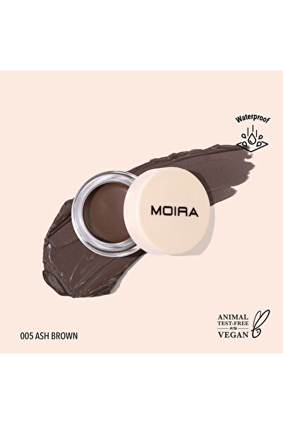 MOİRA Define & Sculpt Brow Pomade (005, Ash Brown)