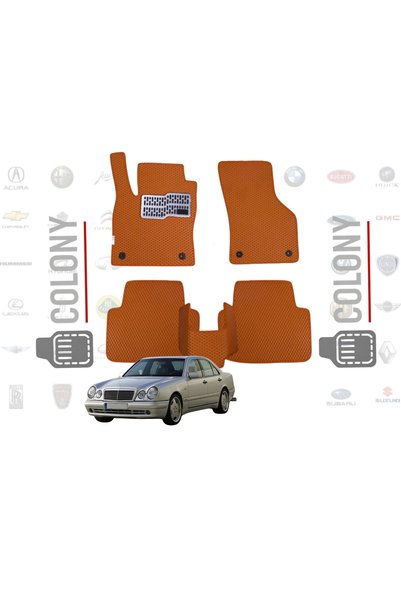 COLONY Mercedes Benz E Series W210 Uyumlu 1.Kalite Hücreli Premium Eva Paspas...