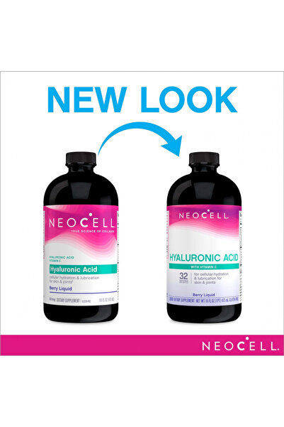 Neocell Hyaluronic Acid Blueberry Liquid - 16 Oz