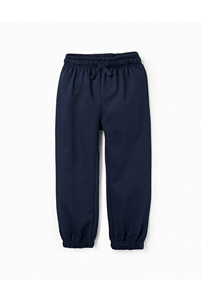 Ziddy Cotton Joggers for Girls, Dark Blue