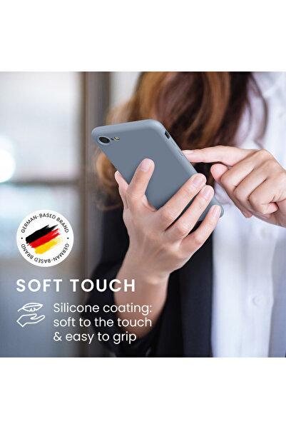 KWmobile Case for Apple iPhone SE (2022)/iPhone SE (2020)/iPhone 8, Silicone, KWM000010IU097C