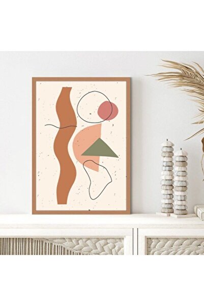 Araste Dekorasyon Geometric Patterns 1 Frame and Poster - C1076