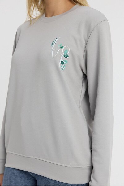 yakamor Unisex Front and Back Printed Zero Collar Sweat