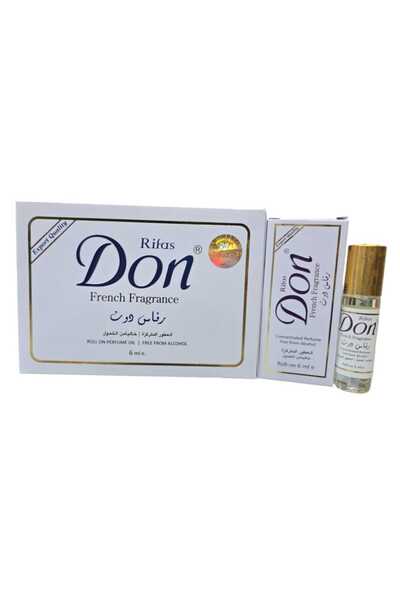 Don Don Roll On Perfume, Alcohol-Free, Dozen 6ml x 12 Pieces