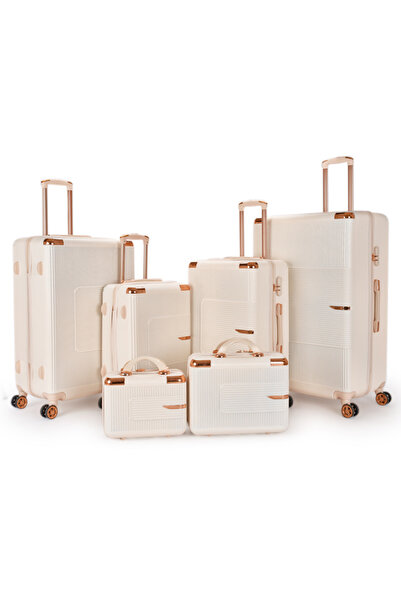 LİMRA Large luggage set consisting of 6 wheeled suitcases with a sturdy and durable design