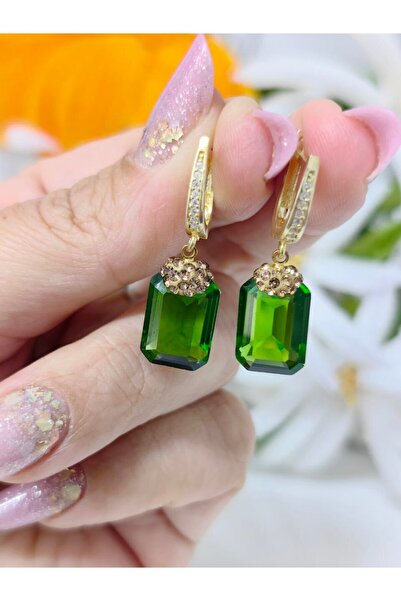 argint 925 GOLD PLATED SILVER EARRINGS