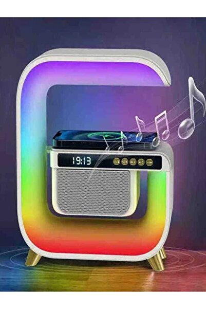 Zenorius Multifunctional RGB lamp with Bluetooth speaker and wireless charging – modern design and entertainment
