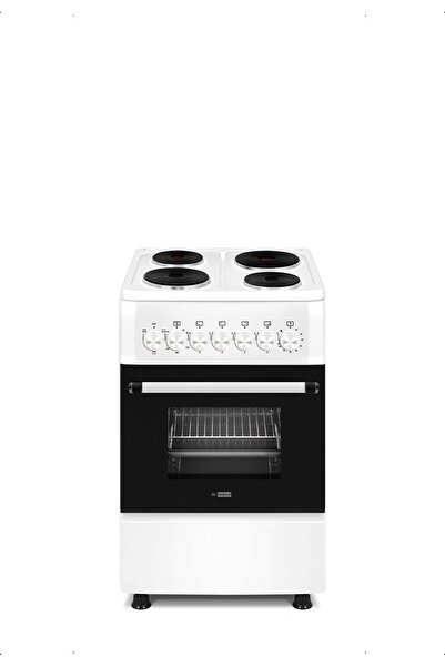 GL GENERAL 50x55cm 4 Burner Electric Cooking Range, Total Safety, Up & down Heating, Auto Burner,