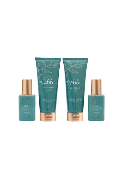 Delile مجموعة الشعر الجاف - منعش