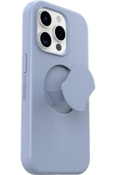 OTTERBOX OtterGrip Symmetry Case for iPhone 15 Pro - MagSafe, Blue