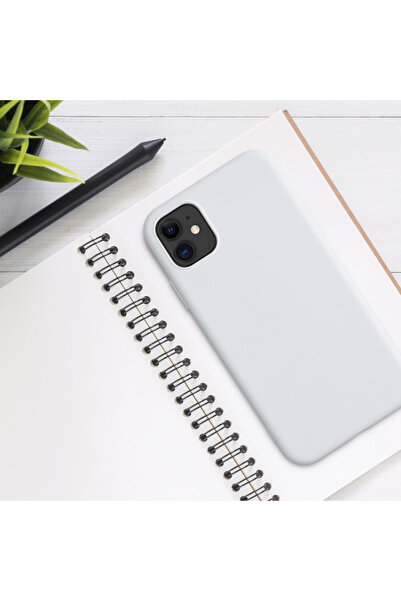 KWmobile Case for Apple iPhone 11, Silicone, White, 50791.48,