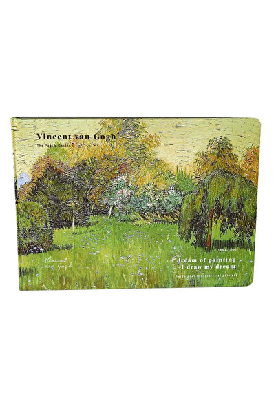 SAFECARE Caietul lui Van Gogh, Imprimeu Grădina Poetului