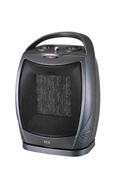 ECG Electric fan heater KT 10, 1500 W, 2 heating levels + cold air, 90 degree oscillation
