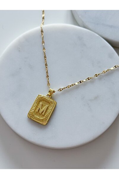 CHARMLUCKY Steel Vintage Letter Kolte