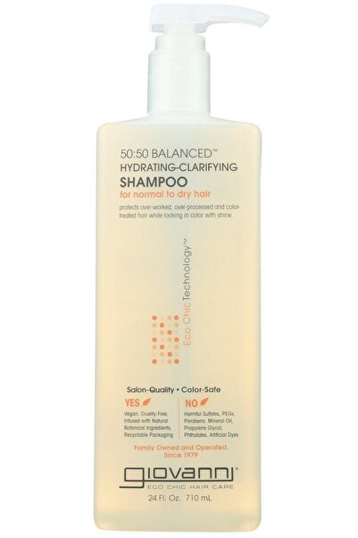 Giovanni 50:50 Balanced Hydrating-Clarifying Shampoo 710 ml