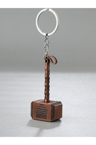 MINDA Thor Çekiç Anahtarlık Dönen Marvel The Avengers Thor'un Çekici Anahtarlık