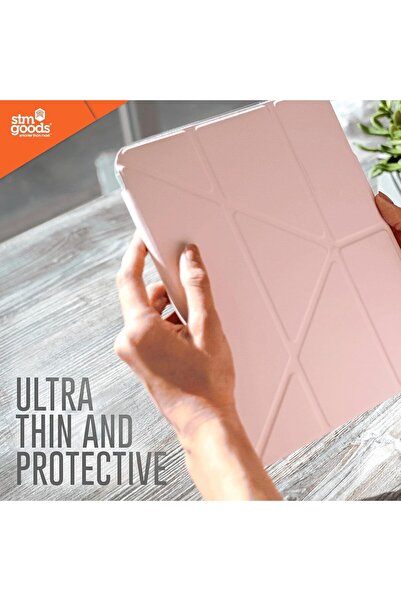 STM Opp iPad 10th Gen Protective Case with Origami Magnetic Cover - Black