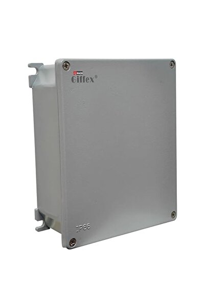 Raco Giffex Aluminium Junction Box Durable and Weatherproof Metal Enclosure IP66 (226x196x70)