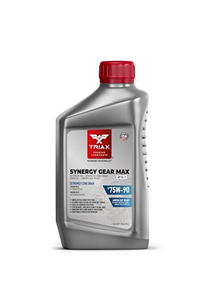 Triax Ulei de transmisie manuală Synergy Gear MAX 75W-90 complet sintetic GL-5 LS - 946 ml