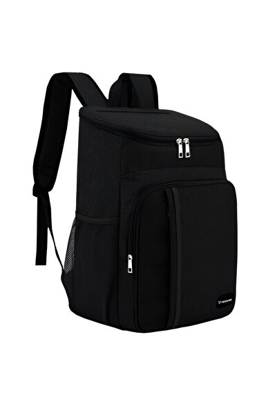 Trizand Rucsac/Rucsac turistic, 4 compartimente, izolat, impermeabil, negru, ...