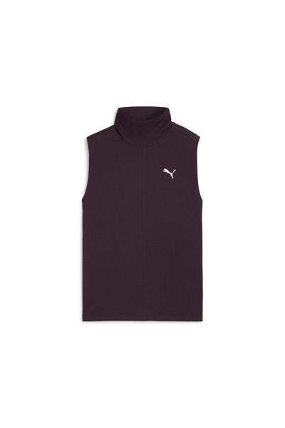 Puma HER Turtleneck Vest Siyah Kadın Sweatshirt