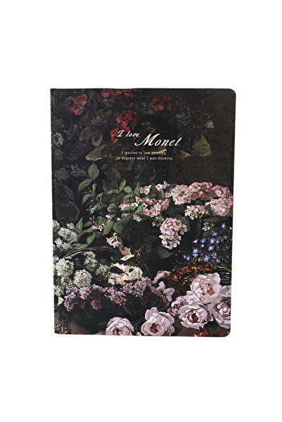 SAFECARE Caiet Monet mediu, Imprimeu Colțul grădinii de la Montgeron