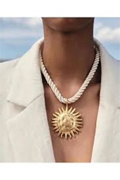 CHARMLUCKY GÜNEŞ HALAT KOLYE