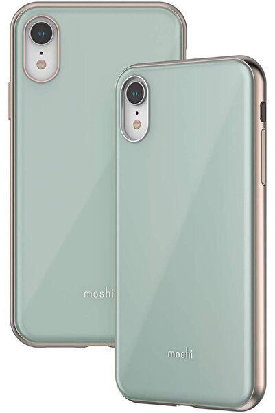 Moshi غطاء iGlaze Slim Hardshell لهاتف iPhone XR – أخضر زمردي