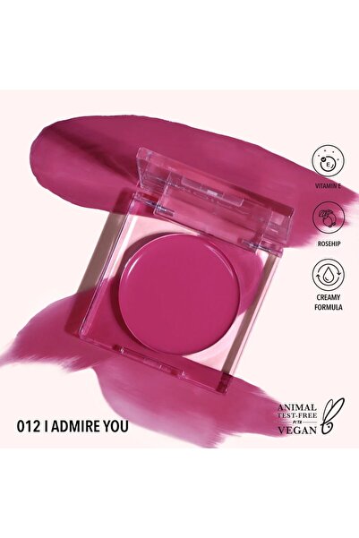 MOİRA أحمر الخدود الكريمي Loveheat (012، أنا معجب بك)