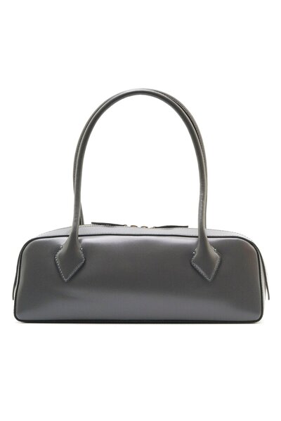 Sofia Baldi Recta Gray Genuine Leather Women's Bag