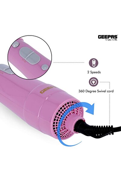 Geepas Hair Styler - GH731, Blue, 750 W