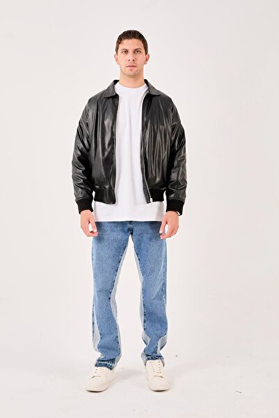 Rocqerx X-2015 Etek Kol Ribanalı Astarlı Deri Mont