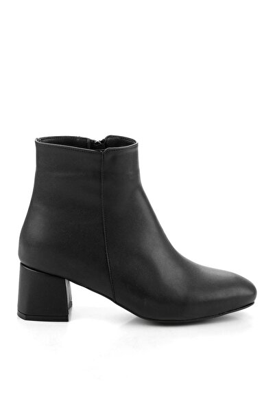 Bambi Siyah Kadın Bot & Bootie K02138050609