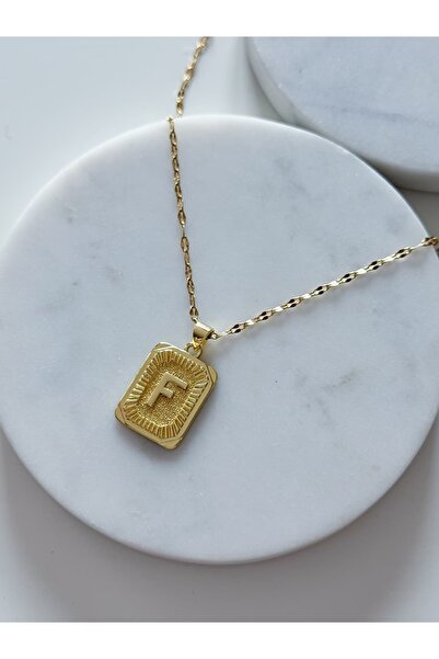 CHARMLUCKY Steel Vintage Letter Kolte