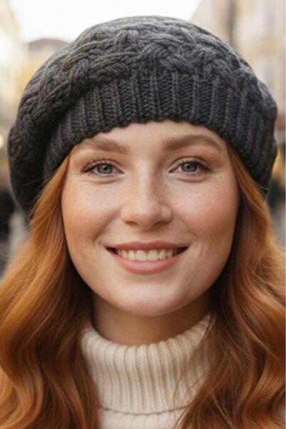 Trenderrs Дамска плетена шапка