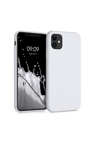 KWmobile Case for Apple iPhone 11, Silicone, White, 50791.48,