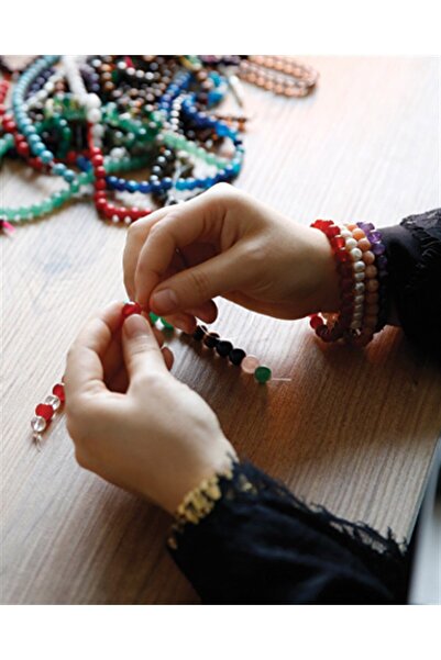 Zeynep Büyükbay Special Dizim Tasbih (99 Beads) (Natural Stone Tasbih for Each Person)