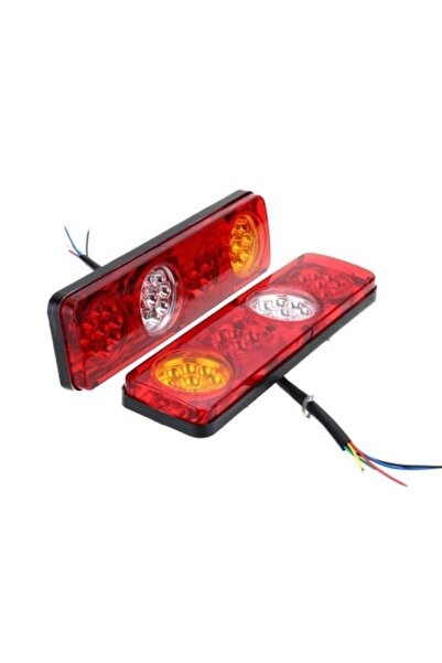 DELUXETUNING Set de 2 stopuri spate cu LED, universale, 4 funcții, pentru rem...