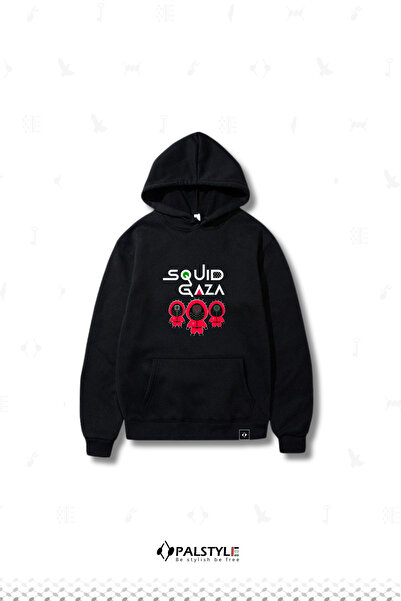 PALSTYLE "GAZA SQUAD" Hoodie – Unisex Oversize Kapüşonlu