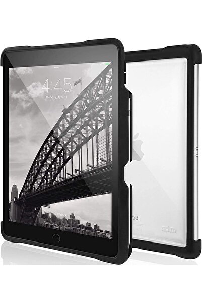 STM DUX Shell Case for Apple iPad Pro 10.5 - Black (Apple Pencil Holder, Smart Keyboard Compatible)