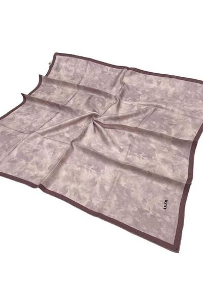 Aker İpek Eşarp - 7208713-995 Gül Kurusu Twill