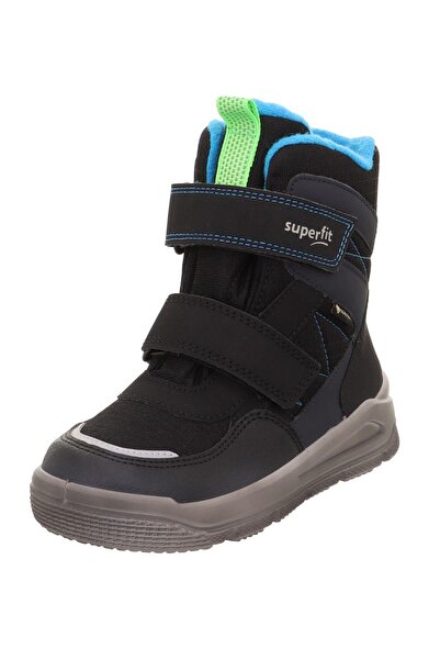 Superfit Mars Kids Boots Black/Turquoise