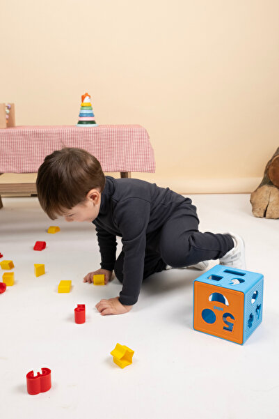 Vauva Girl Boy Baby Kids Double Suit High Neck Ribbed Suit