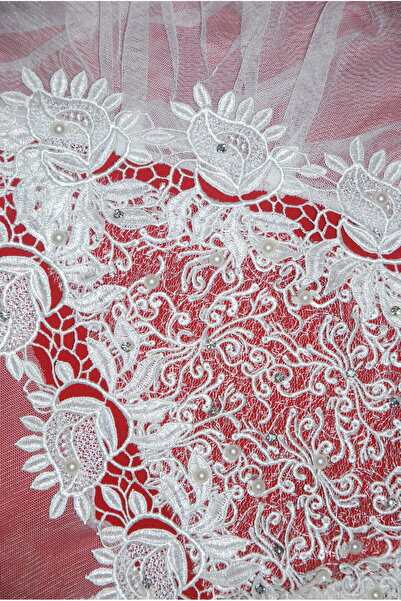 FARA Lace dress with ruffles EVI