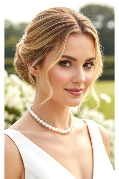 La Clarte Gelin Zarafeti & Günlük Şıklık: İncili Kolye