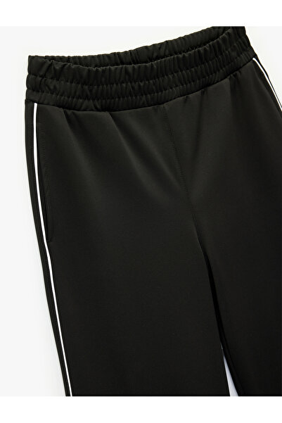 Koton Piped Buy Elastic Wide-Leg Sports Sweatpants