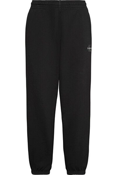 Calvin Klein MONOLOGO FRENCH TERRY JOGGER Siyah Kadın Eşofman Altı